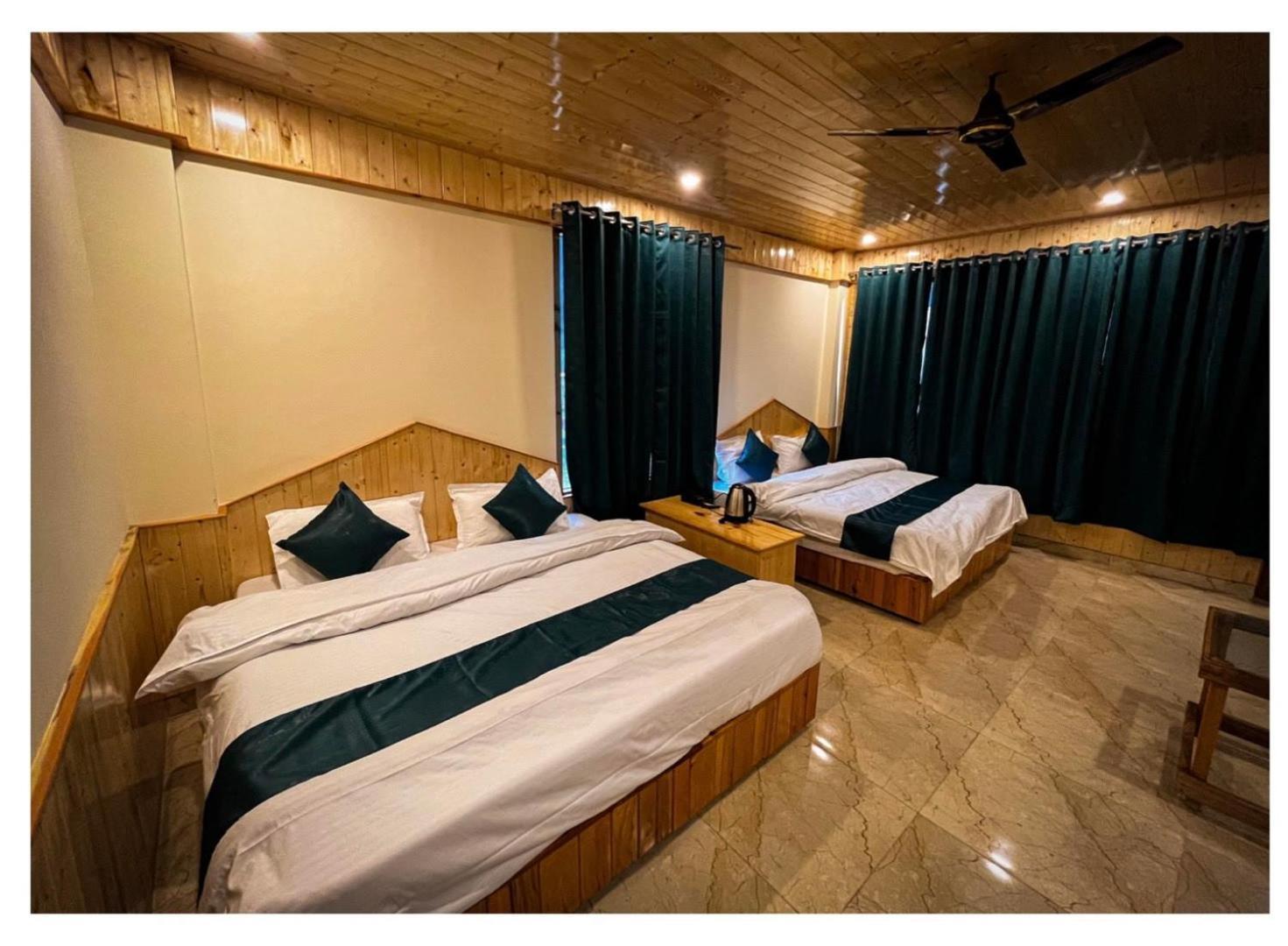 Hotel Mid Orchard Kasol L River Side -Pure Veg Hotel Exterior photo